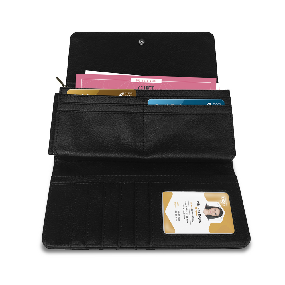 Ladies 3 Fold Purse