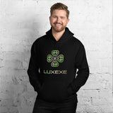 Black Shamrock Hoodie