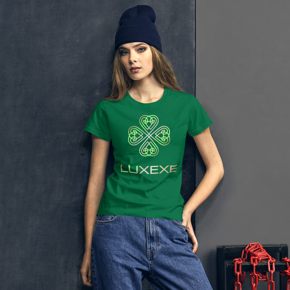 Women's short sleeve Shamrock Tee
