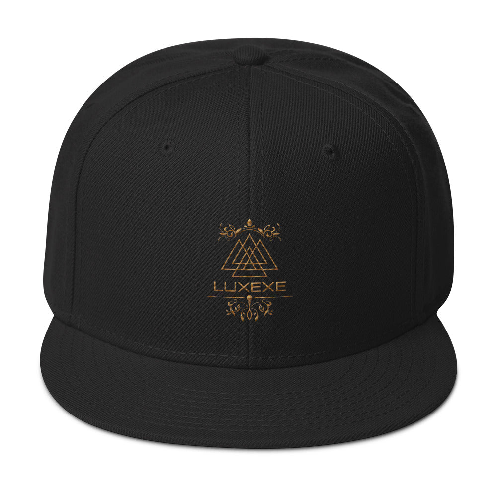 Floral Pyramid Snapback Hat