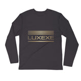Gold Lines Long Sleeve Fitted Crew