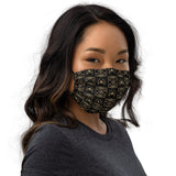 Plate De Lis Face mask
