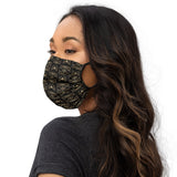 Plate De Lis Face mask