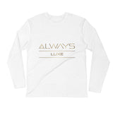 Always Luxe Long Sleeve Fitted Crew