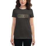 LUXEXE Women's Gold Bar Top