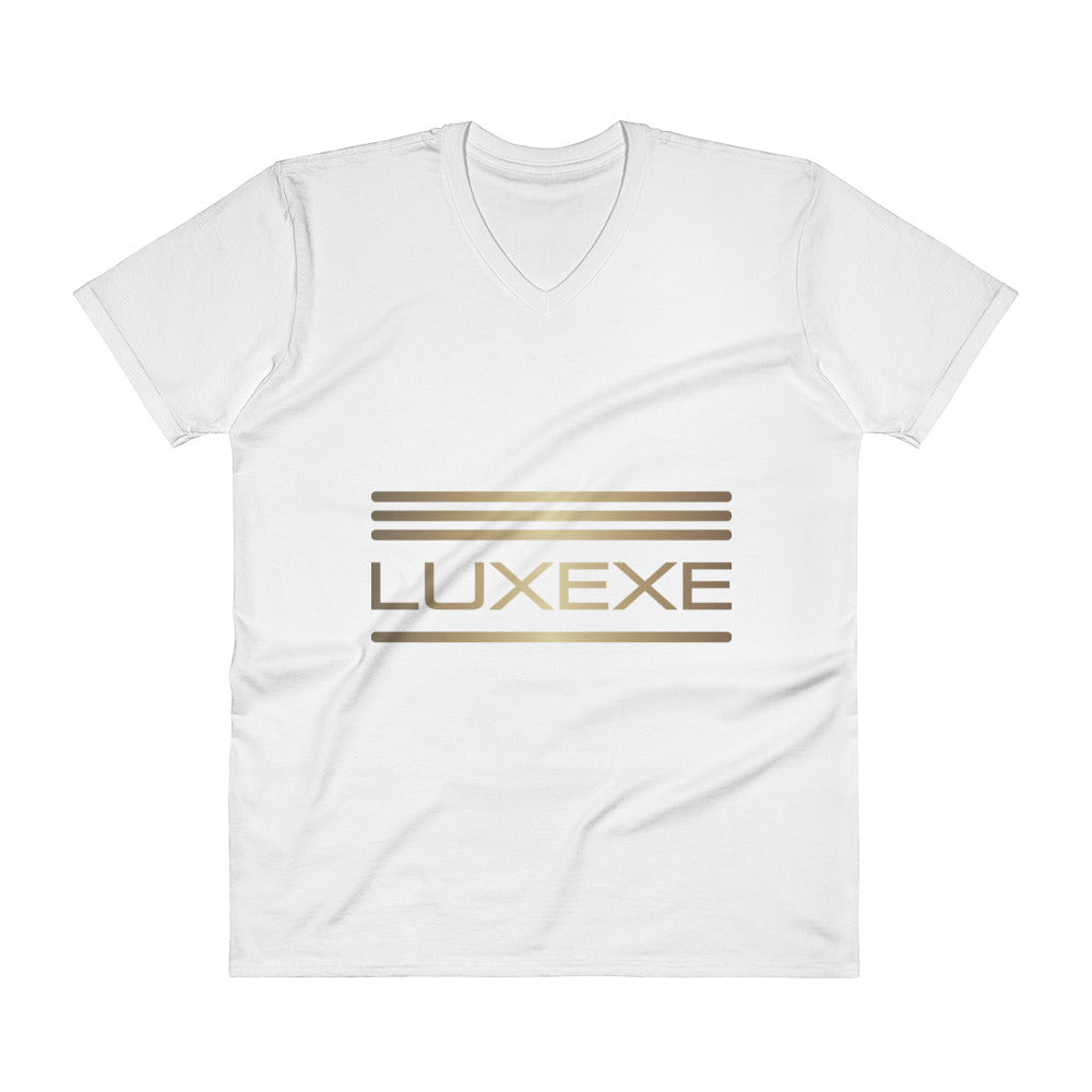 Gold Lines V-Neck T-Shirt