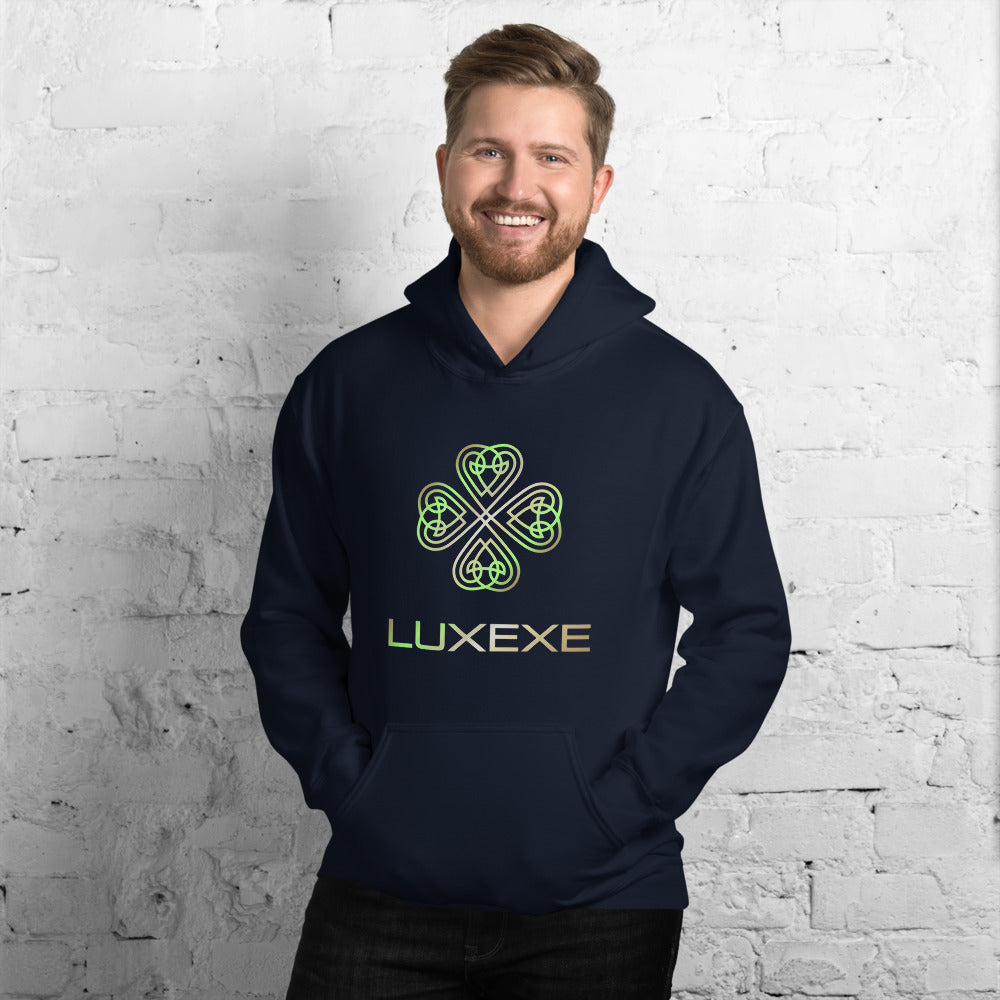 Navy Shamrock Hoodie