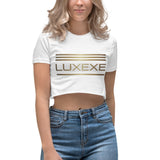 Gold Lines Women's Crop Top