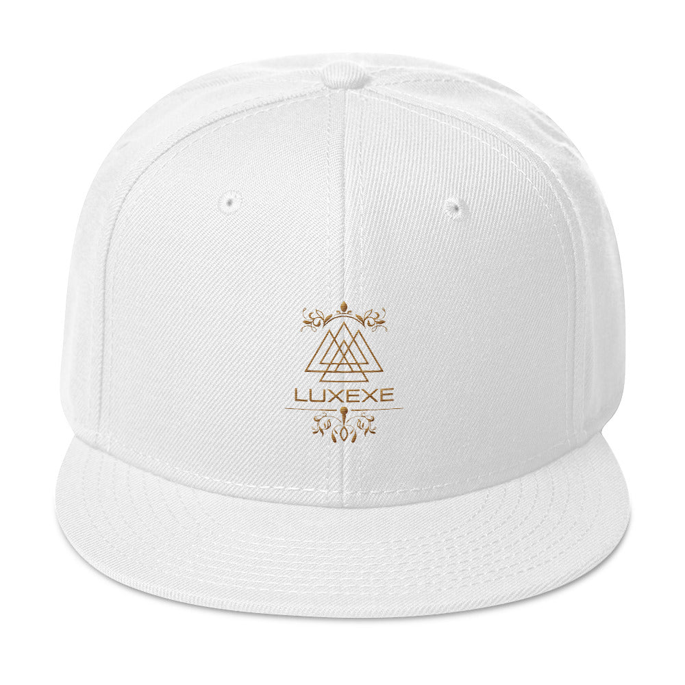 Floral Pyramid Snapback Hat