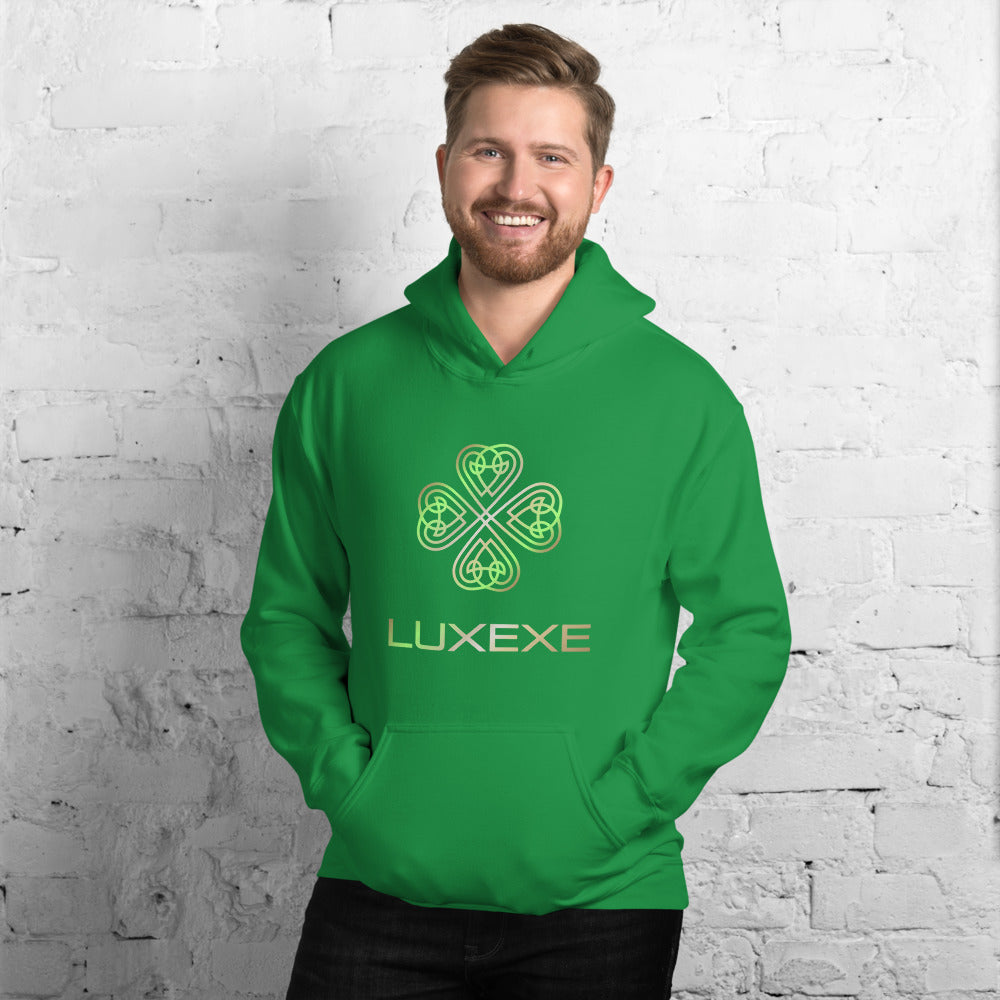 Irish Green Shamrock Hoodie